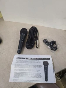 Nady Center Stage Dynamic Microphone With Cable And Stand Mount NO STAND - Picture 1 of 13