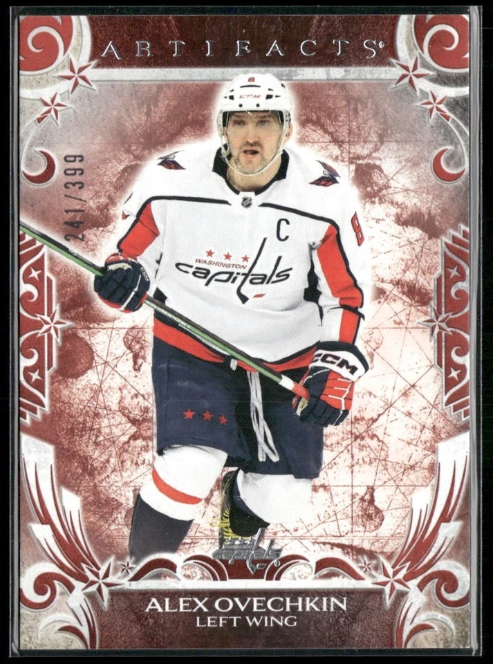 24-25 2024-25 UD ARTIFACTS HOCKEY -RUBY INSERTS /499 /399 *PICK FROM LIST* NM - Image 1 of 1