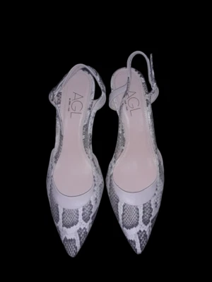 AGL Mujer Piel de Serpiente Tacones de Cuero Talla 11 Nuevos sin Caja Foto 1 de 4