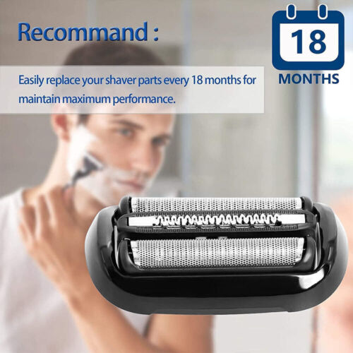 For Braun Series 5 53B Shaver Shaver Foil Shaver Replacement Blade Foil Head