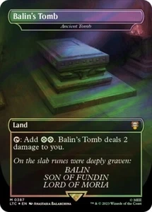 MTG - Balin's Tomb (Ancient Tomb) - Surge Foil - Lord of the Rings - Magic - Picture 1 of 3