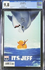 It’s Jeff #1 CGC 9.8 Doaly Jaws Homenaje Variante Rivales Marvel 2023 - Imagen 1 de 2
