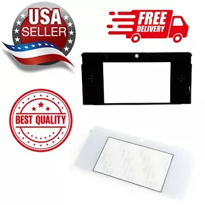 Top Screen Protector Cover Lens Replacement For 3DS Nintendo Front LCD US Seller - Picture 1 of 3