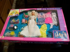Vintage Flair 100 Pc Gift Set Fashions Doll Clothes Accessories Barbie Ms Flair  - Picture 1 of 5