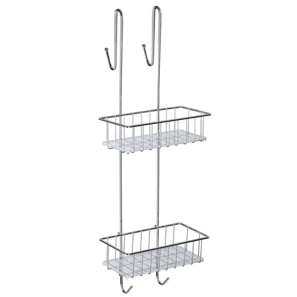 WENKO Duschcaddy Aldo 2 Etagen Edelstahl Rostfrei