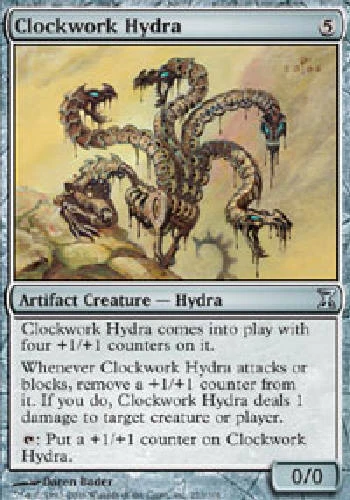 CLOCKWORK HYDRA X4 4 4X Time Spiral MTG Magic the Gathering Cards DJMagic - Image 1 of 1