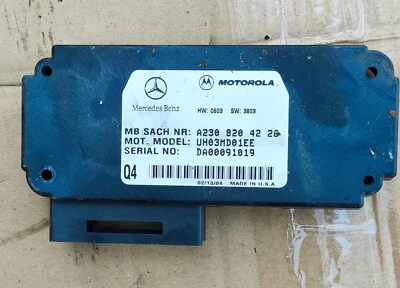 Mercedes-Benz Classe M W163 W203 Motorola Telephone Commande A2308204226 - Immagine 1 di 2