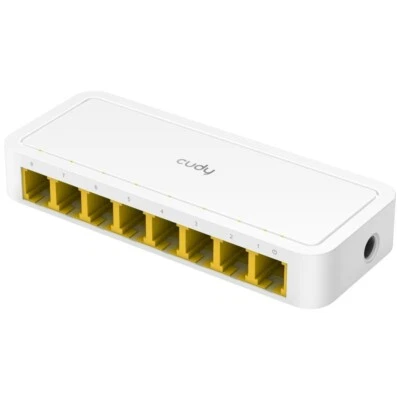 Cudy FS108D | 8-Port 10/100Mbps Fast Ethernet Unmanaged Desktop Switch - Image 1 of 4