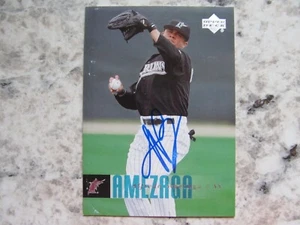 Marlins Alfredo Amezaga Signed Autographed 2006 Upper Deck Rookie Card Ex. - Picture 1 of 1