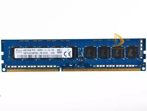 For SK Hynix 8GB 2Rx8 DDR3 1600MHZ PC3-12800E 240Pin DIMM Desktop Memory RAM " - Picture 1 of 6