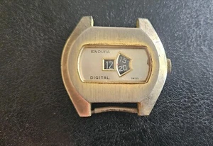 Endura Digital Swiss Watch - Untested - Picture 1 of 3