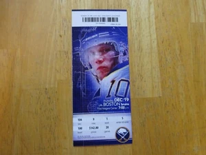 Marcus Foligno 1st Gordie Howe Hat Trick Ticket Buffalo Sabres - Picture 1 of 4