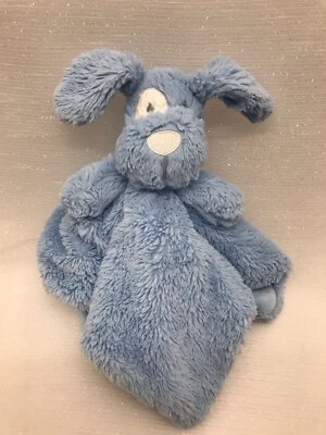 Manta de seguridad Koala bebé azul cachorro perro Lovey felpa sonajero juguete parche para ojos Foto 1 de 4