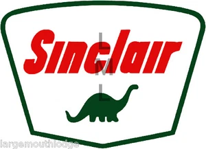 4 INCH SINCLAIR DINO DECAL STICKER - Picture 1 of 1