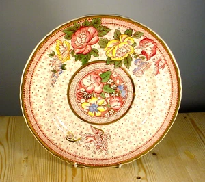 Mason's Empress Pink Large Plate - Picture 1 of 5