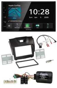 Kenwood Bluetooth Lenkrad DAB USB 2DIN Autoradio für Isuzu D-Max ab 12 dunkelgra - Bild 1 von 11
