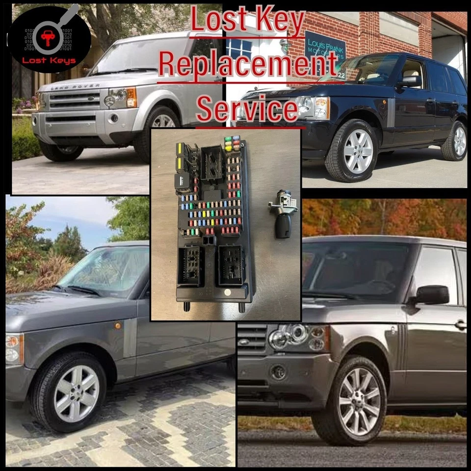 2005 路虎揽胜所有钥匙丢失备用钥匙替换邮件CEM — 第 1/1 张图片