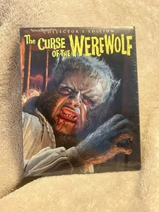 The Curse of the Werewolf Scream Factory Hammer Horror Blu-ray NEW w/ SLIPCOVER - Picture 1 of 2