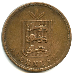 Guernsey 4 Doppel 1864 Nr. 8034 - Bild 1 von 2