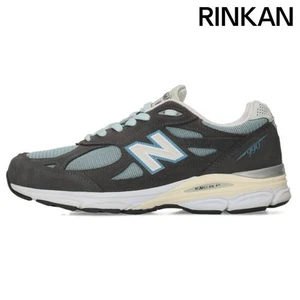 New Balance x Kiss KITH M990KS3 Steel Blue Low Cut Sneakers Mens 28.5cm Used 6fc - Picture 1 of 6