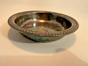 Vintage Estate Silverplate 6" Bowl - Webster Wilcox International Silver - 76 - Bild 1 von 8
