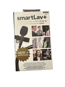 Rode smartLav+ Lavalier Microphone for iPhone and Smartphones Sealed - Zdjęcie 1 z 2