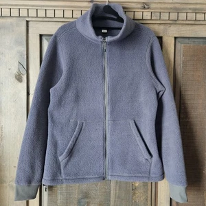 REI CO - OP Groundbreaker FLEECE medium PURPLE  Sherpa Jacket Zip Up - Picture 1 of 11