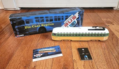 TROLLEY TRANVÍA ENSALADA DE FRUTAS CORGI LOS ANGELES CA PCC 1:50 FUNDIDO A PRESIÓN #US55021 Foto 1 de 4