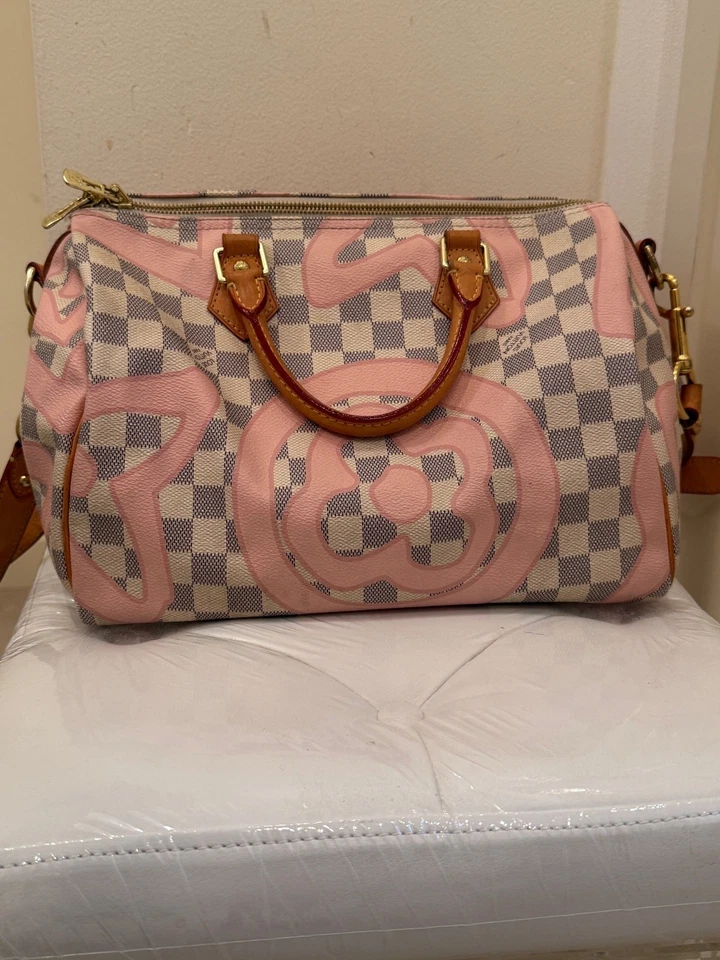 Louis Vuitton Damien Azur Tahitienne Speedy Bandouliere 30 Limited Edition - Image 1 of 4