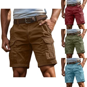 Herren Freizeit Sommer Shorts leicht atmungsaktiv bequem Outdoor Relaxed - Bild 1 von 34