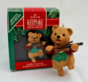 Hallmark Ornament - 1991 - Fiddlin' Around - QX438-7 - Bild 1 von 2