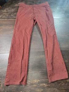 AG Adriano Goldschmied Herren Hose The Graduate Tailored Leg Größe 34x32 Rost - Bild 1 von 11