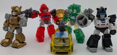 COMBO Blokees Transformers Defender Autobot Paquete de 5 Vehículos BB, Ironhide, Jazz, Hound Foto 1 de 4