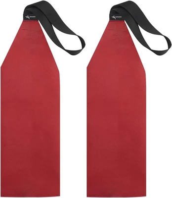MOOCY Red Tow Flag with Webbing for Long Load,Trailer Flag Kit with Kayak Safety