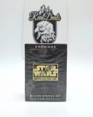 Star Wars CCG Premiere 60 Card Starter Set Limited Edition NEU OVP RAR - Bild 1 von 4