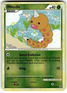 Pokemon - Weedle 69/95 Unleashed Reverse Holo - LP - Imagen 1 de 2