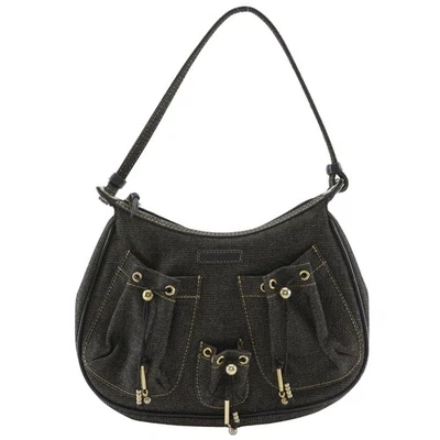 Givenchy Accesorio Bolsa Bolso de Hombro Vintage Y2K Hobo Bolso Azul Marino Denim... Foto 1 de 4