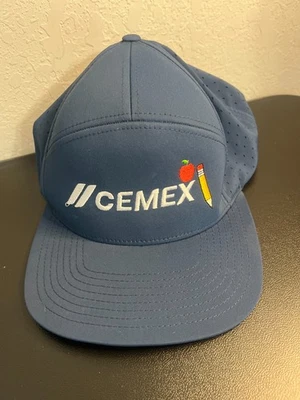 Cemex Apple Pencil Azul Marino Richardson Exterior Sombrero Gorra Ajustable Snapback Foto 1 de 4