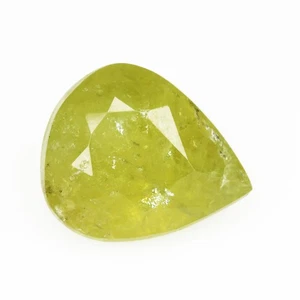 4.30 Cts VALUABLE PEAR (10 x 9 mm) 100% NATURAL UNHEATED GROSSULAR MALI GARNET - Picture 1 of 6