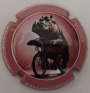 JEROBOAM CHAMPAGNE GENERIQUE HIPPOPOTAME EN VELO 2025 NEWS - Imagen 1 de 1