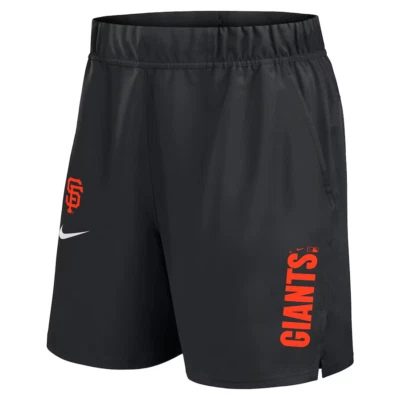 Pantalones Cortos Nike Tejidos Victoria Rendimiento Gigantes de San Francisco 2025 MLB Para Hombre SF Nuevos Foto 1 de 3