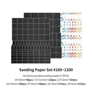Papel de lija DSPIAE para lijadora recíproca - EE. UU. - Imagen 1 de 7