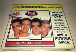 A1 Special Limtied Edition CD In Motion Debütalbum mit BONUS VCD und Poster - Bild 1 von 7