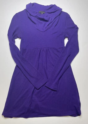 Girls Twenty One Brand Turtleneck Knit Dress Size M Royal Purple - Image 1 of 4