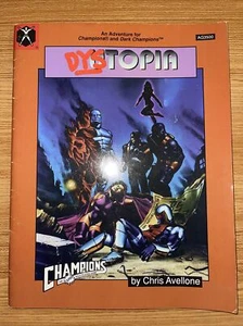 Dystopia A Champions Adventure Resource. Rare AG3500 - Picture 1 of 6