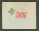 Star D98 British Colonies INDIA old Cover used