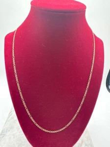 20.5" Gold Figaro Chain 14K Yellow Gold 3.8g (TDY025674) - Picture 1 of 7