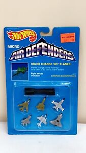 1989 Mattel Hot Wheels Micro Air Defenders Vintage Toy Squadron Pack No 4811