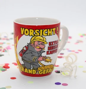 Tasse Feuerwehrmann | Tasse mit Spruch / Geburtstag / Geschenk / Kaffee / Feuer - Bild 1 von 4