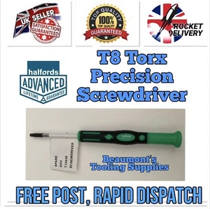 T8 Halfords Advanced Torx Star Precision Screwdriver *Free Post Rapid Dispatch* - Picture 1 of 3